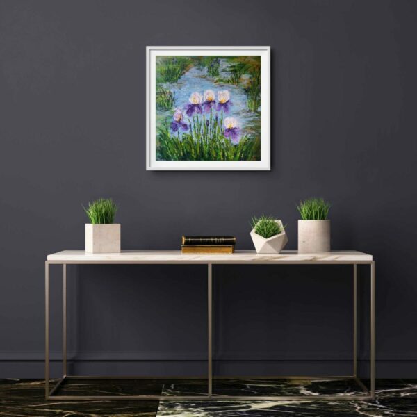 Irises by Tatiana Gomzina