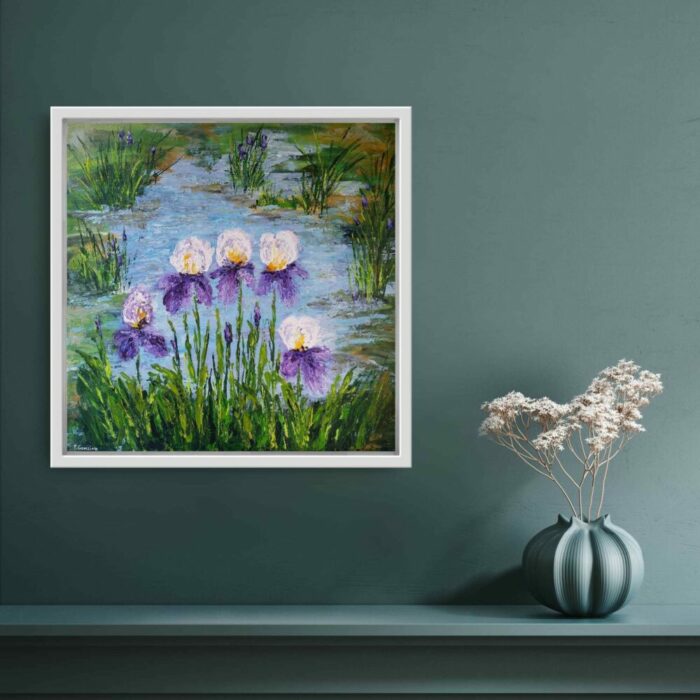 Irises by Tatiana Gomzina