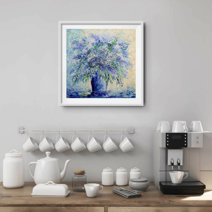 Blue Flowers by Tatiana Gomzina