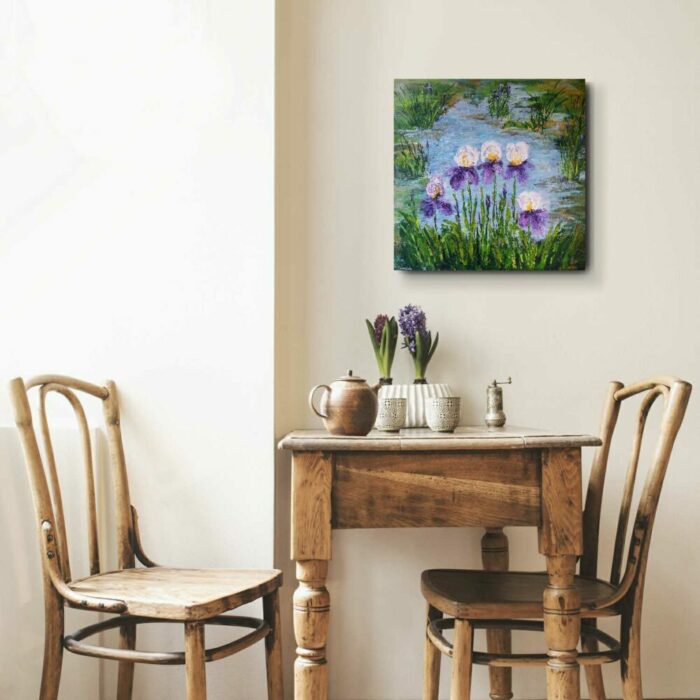 Irises by Tatiana Gomzina