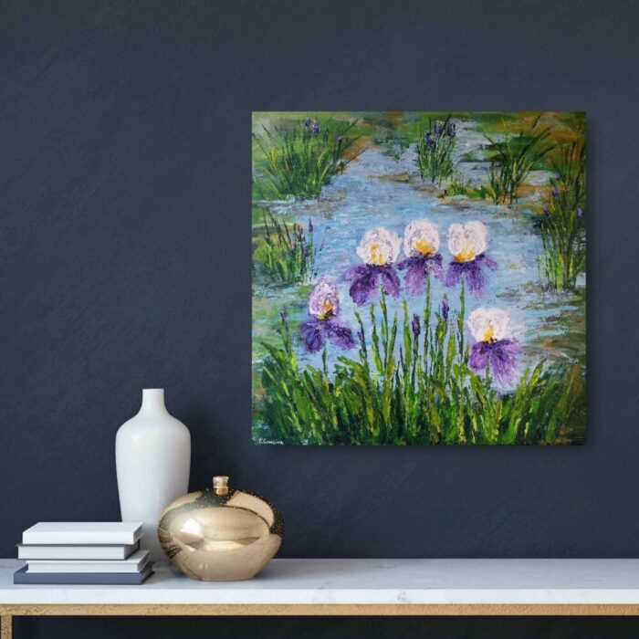 Irises by Tatiana Gomzina