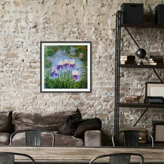 Irises by Tatiana Gomzina