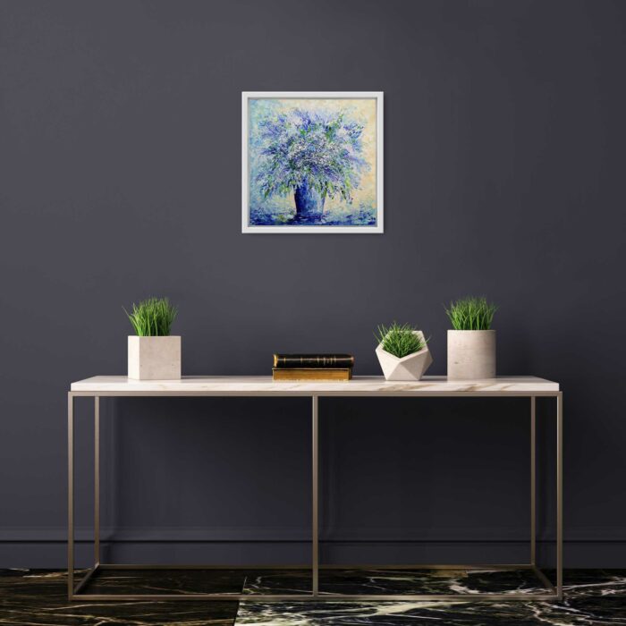 Blue Flowers by Tatiana Gomzina
