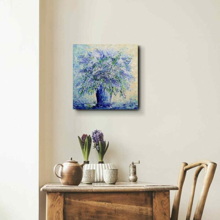 Blue Flowers by Tatiana Gomzina