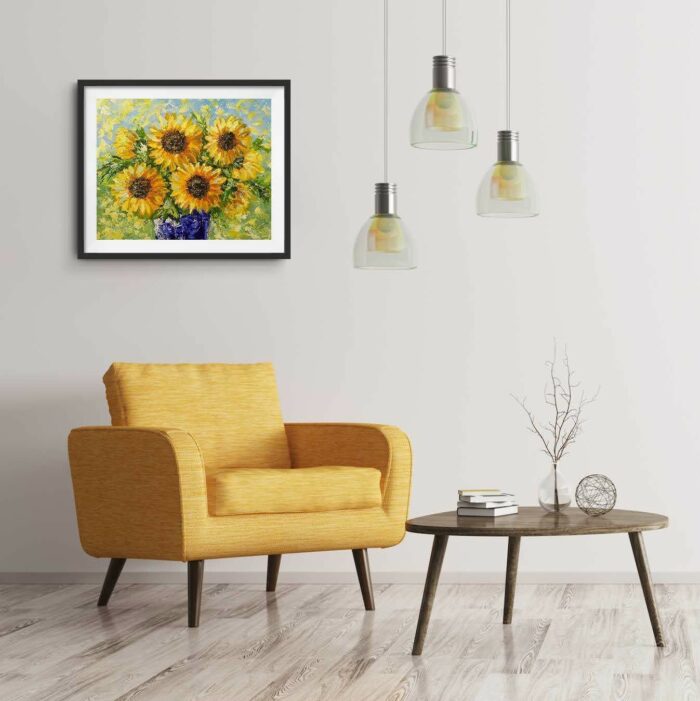 Sunflowers by Tatiana Gomzina