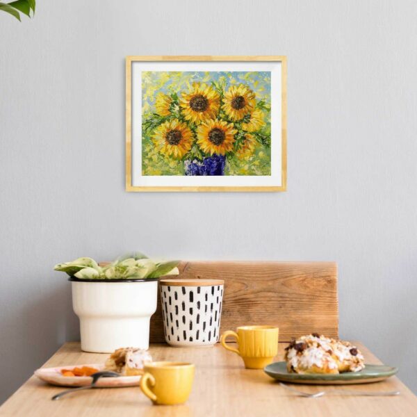 Sunflowers by Tatiana Gomzina