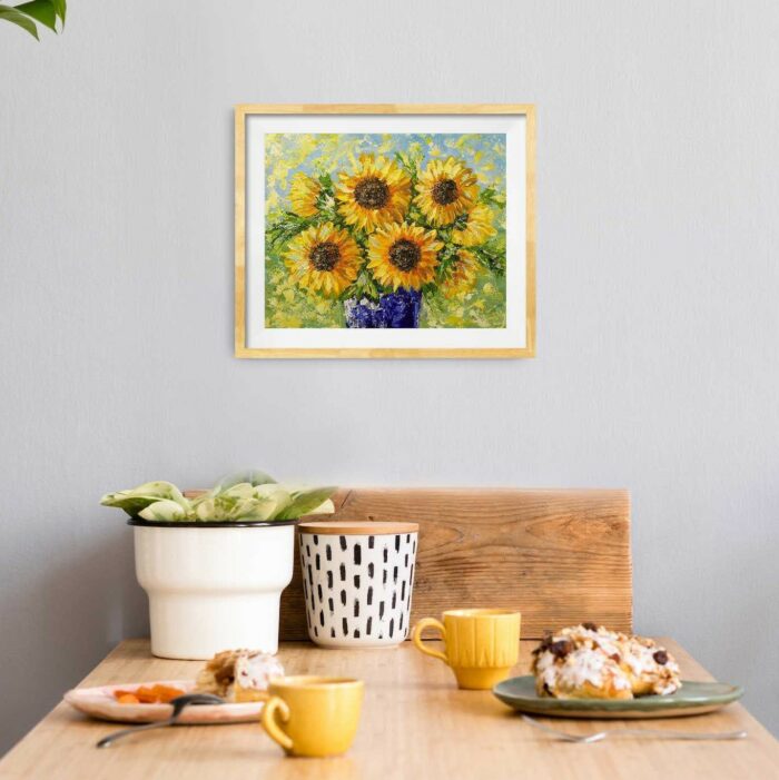 Sunflowers by Tatiana Gomzina