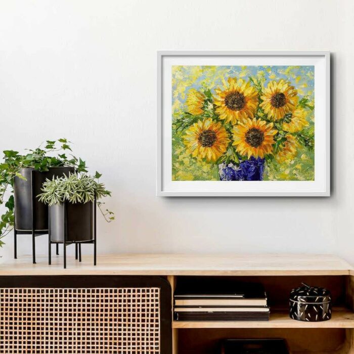 Sunflowers by Tatiana Gomzina