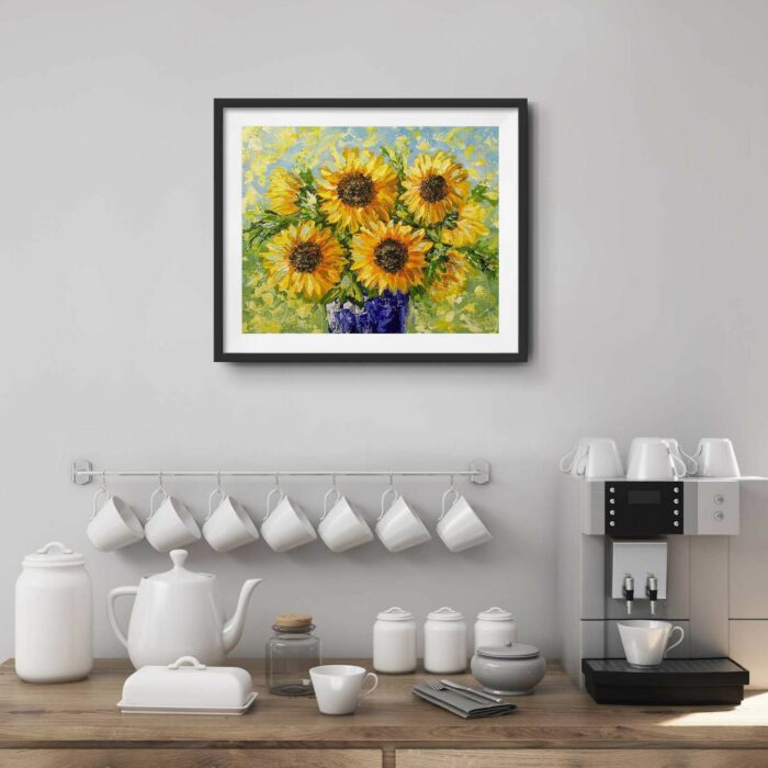 Sunflowers by Tatiana Gomzina