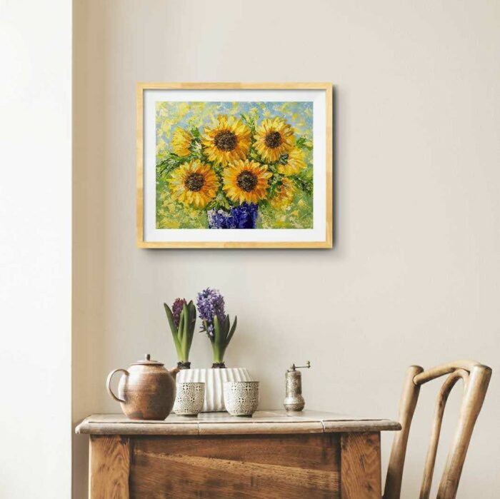 Sunflowers by Tatiana Gomzina
