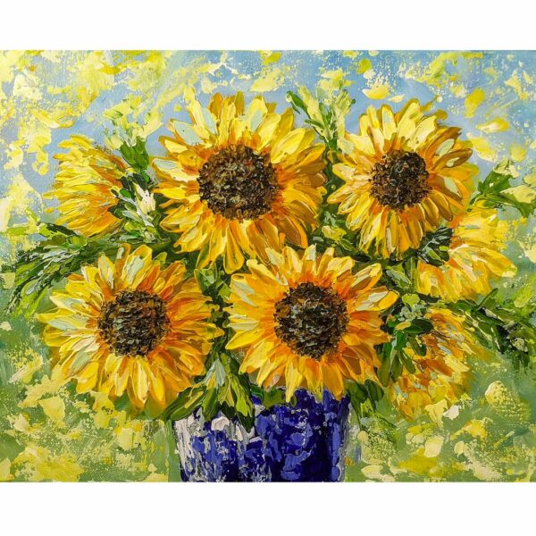 Sunflowers by Tatiana Gomzina