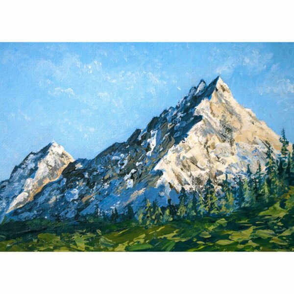 Mountains Study #2 by Tatiana Gomzina