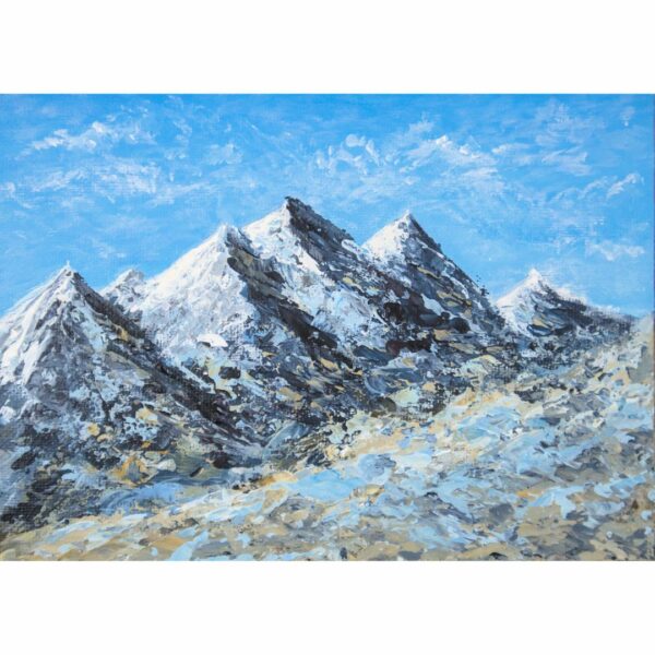 Mountains Study #4 by Tatiana Gomzina