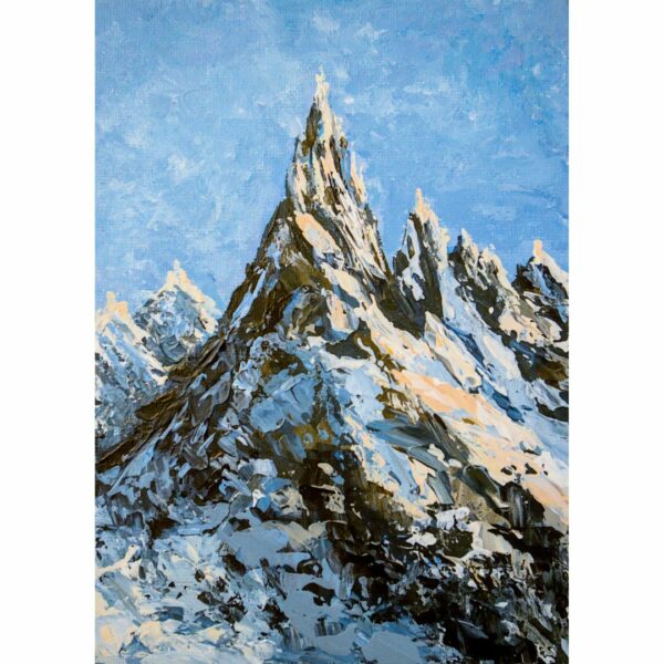 Mountains Study #5 by Tatiana Gomzina