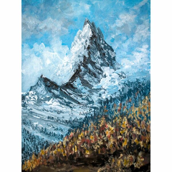 Mountains Study #8 by Tatiana Gomzina