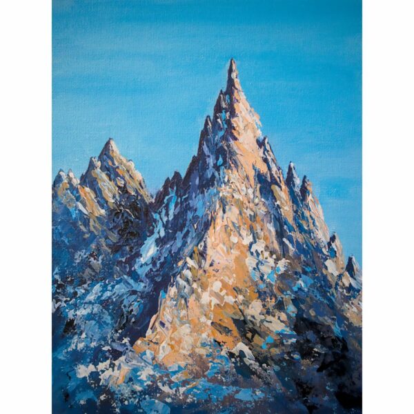 Mountains Study #9 by Tatiana Gomzina