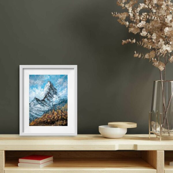 Mountains Study #8 by Tatiana Gomzina