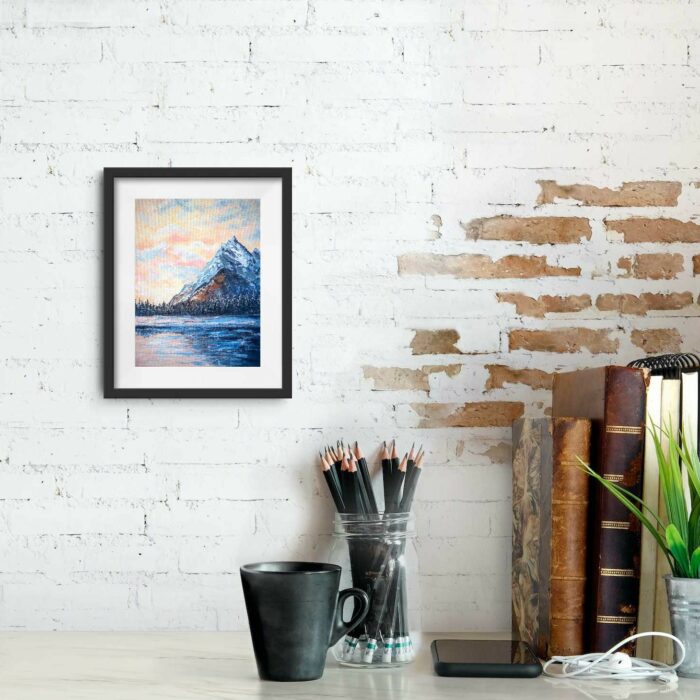 Mountains Study #7 by Tatiana Gomzina