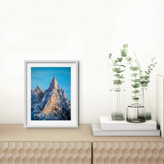 Mountains Study #9 by Tatiana Gomzina