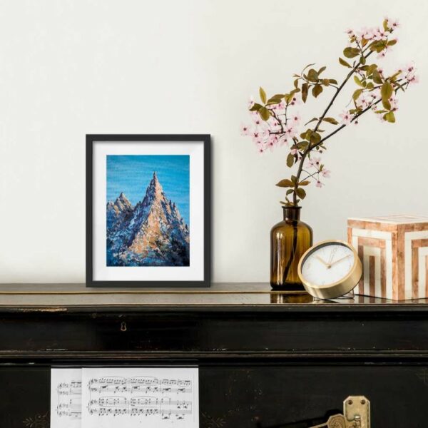 Mountains Study #9 by Tatiana Gomzina