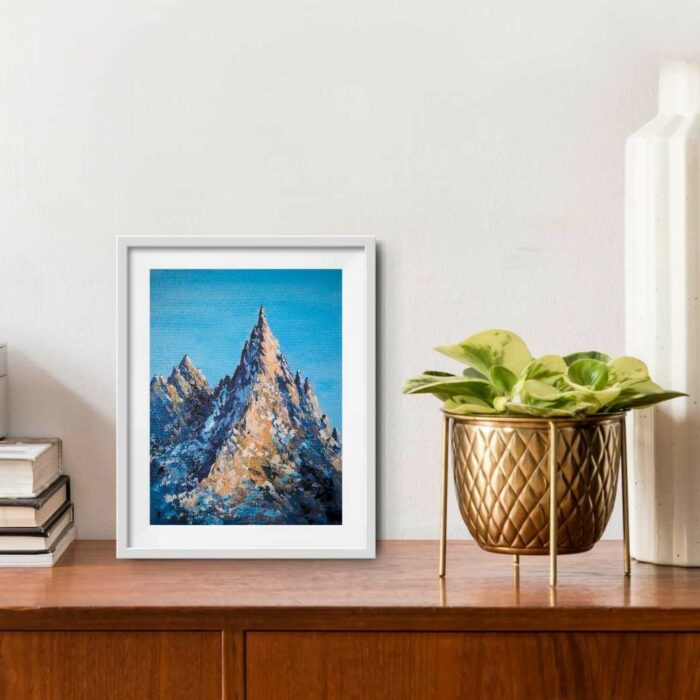 Mountains Study #9 by Tatiana Gomzina