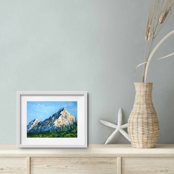 Mountains Study #2 by Tatiana Gomzina