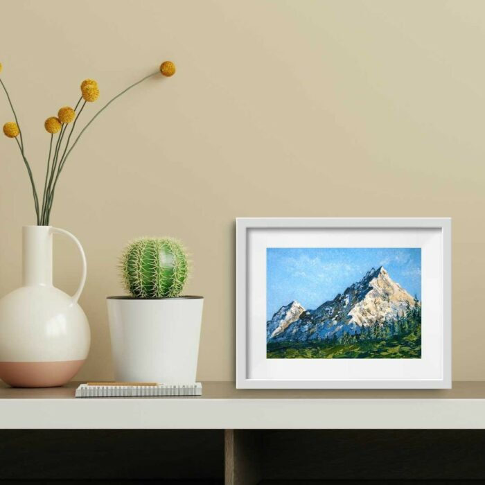 Mountains Study #2 by Tatiana Gomzina