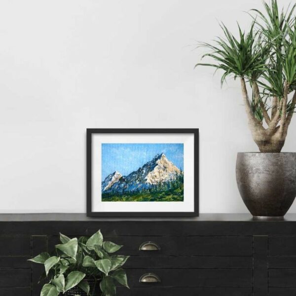 Mountains Study #2 by Tatiana Gomzina