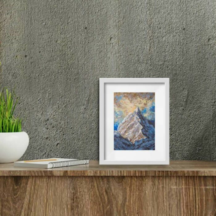 Mountains Study #3 by Tatiana Gomzina