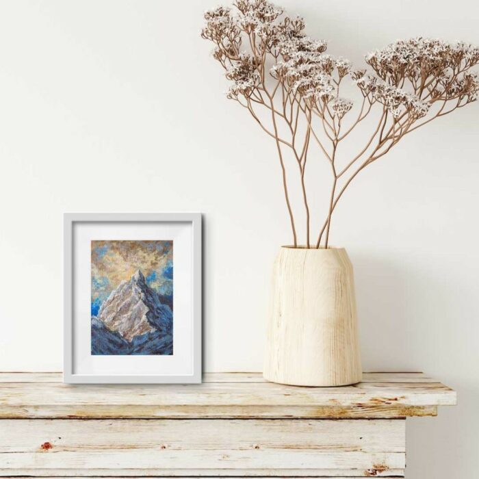 Mountains Study #3 by Tatiana Gomzina