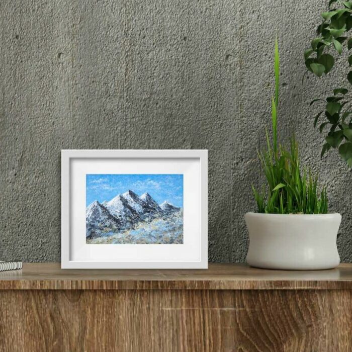 Mountains Study #4 by Tatiana Gomzina