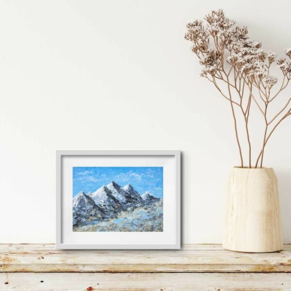 Mountains Study #4 by Tatiana Gomzina