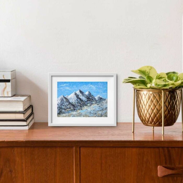 Mountains Study #4 by Tatiana Gomzina