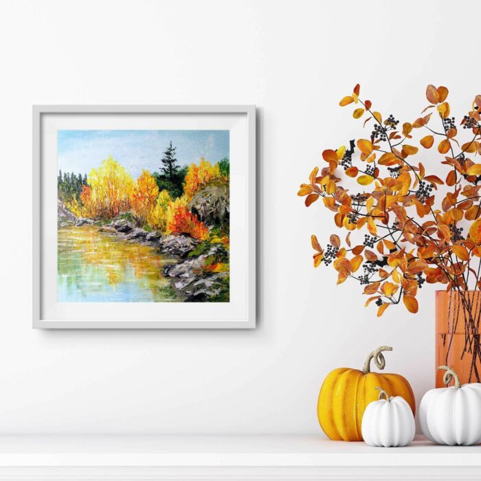Autumn Lake by Tatiana Gomzina
